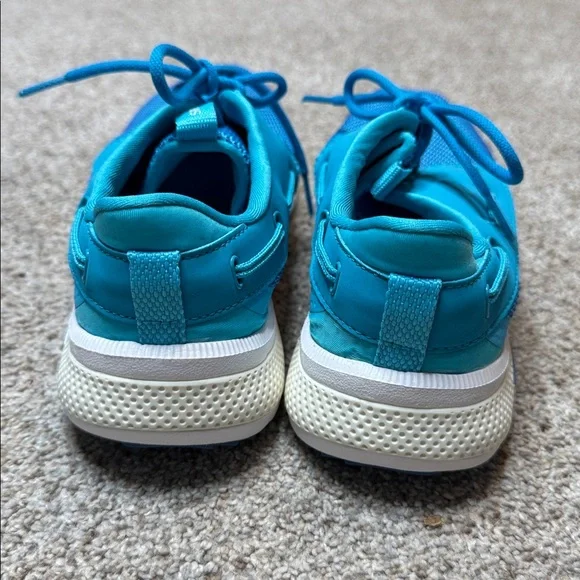 Sperry | 7 Seas 3-eye Boat Shoe in Turquoise Size 8 - Picture 4 of 12